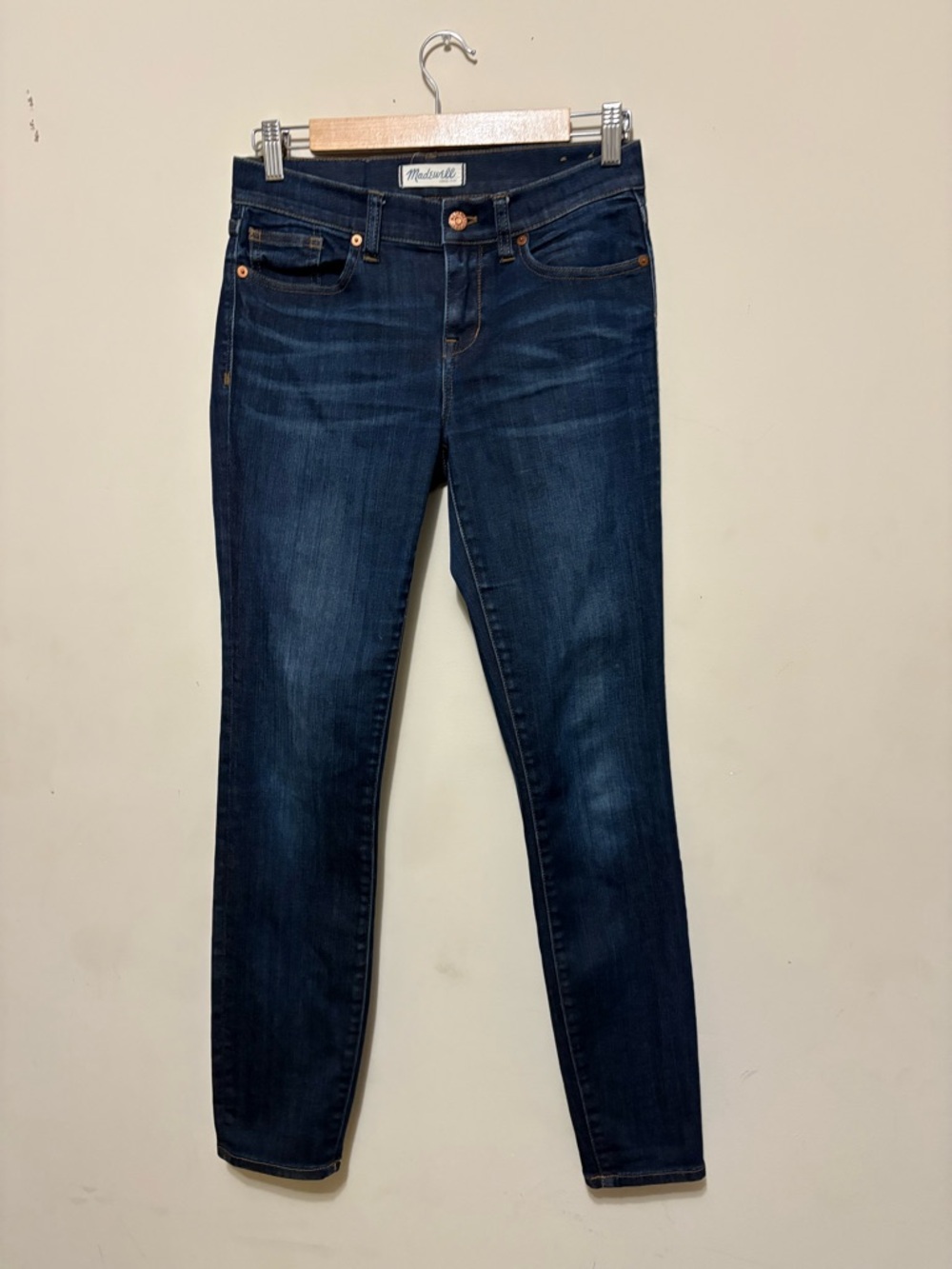 Madewell Skinny Skinny Dark Wash Jeans